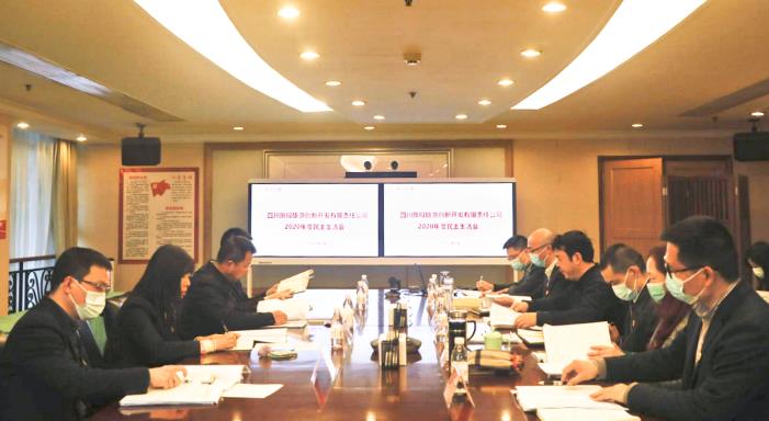 集团领导督导Z6尊龙凯时创新公司2020年领导干部民主生活会